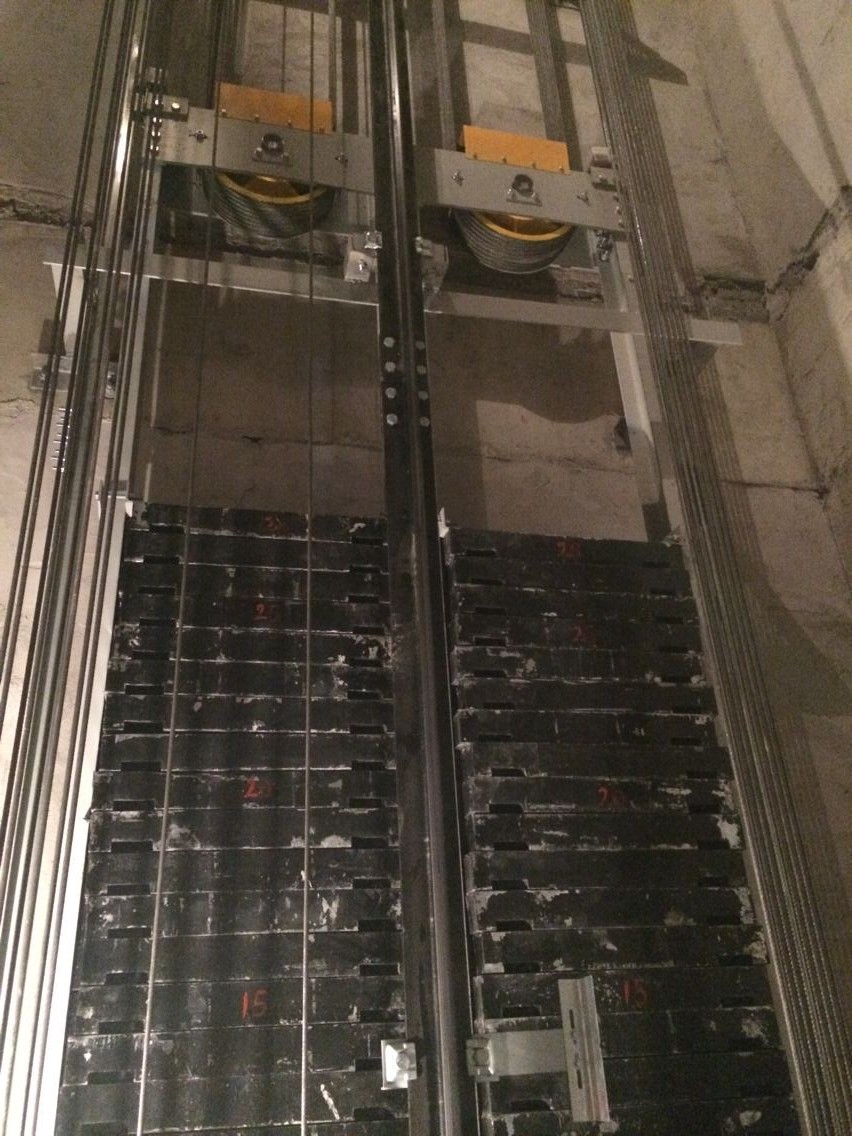 快客电梯无机房3.2吨-1.0m/s货梯通过型式试验